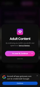 Golove AI mobile